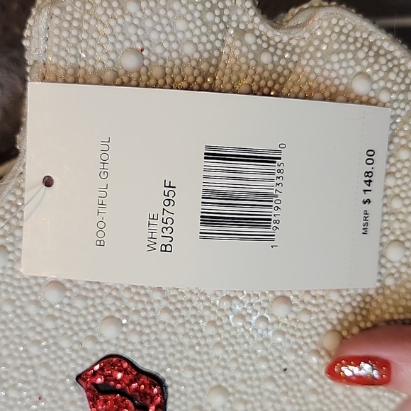 NWT Betsey Johnson Boo-Tiful Ghoul Ghost Cross Body Bag - Picture 4 of 8